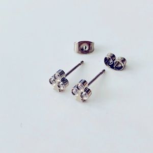 Hypoallergenic Titanium Earrings - Tini Lux Club Ace studs